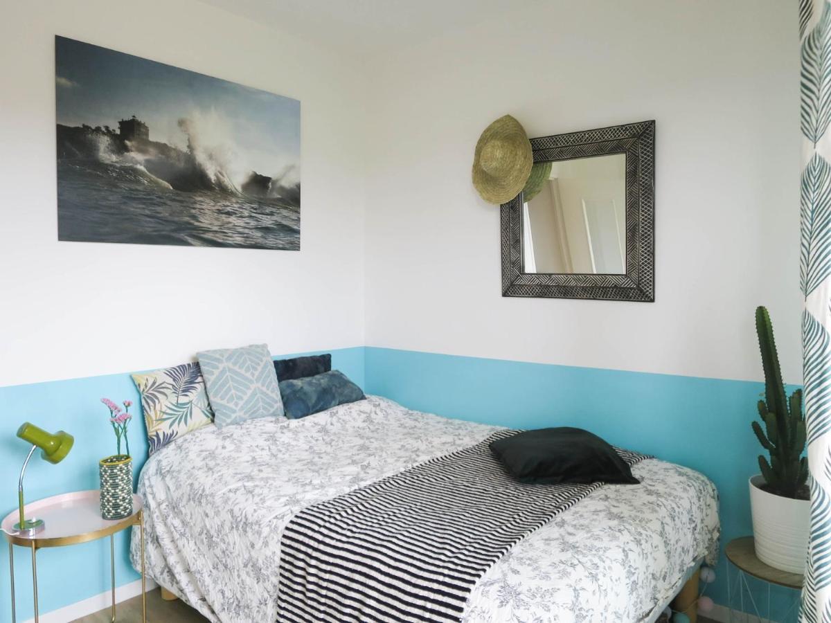 Ferienwohnung Petit Studio Terrasse Rez De Jardin Piscine Sur L'Ocean Biarritz Exterior foto