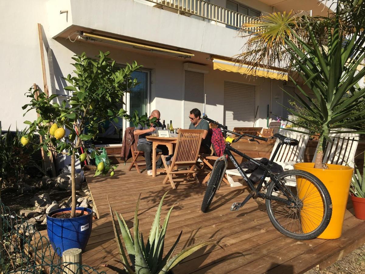 Ferienwohnung Petit Studio Terrasse Rez De Jardin Piscine Sur L'Ocean Biarritz Exterior foto
